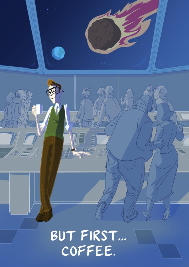 But First Coffee — Asteroid