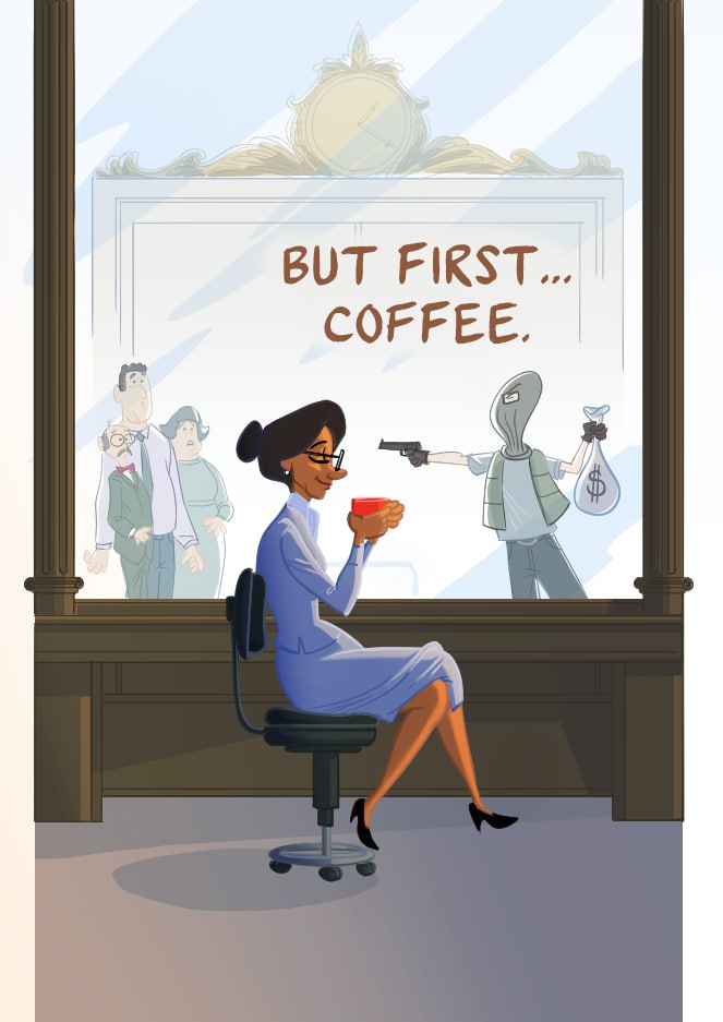 But First Coffee — Robbery