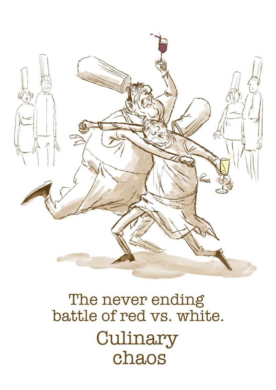 Culinary Chaos — Red vs White